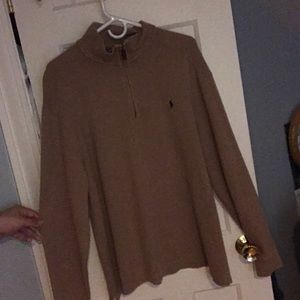 100% Cotton Ralph Lauren Polo Quarter Zip.